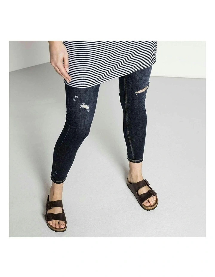 Birkenstock Arizona Soft Footbed Oiled Leather Sandals - Narrow - Habana image 6