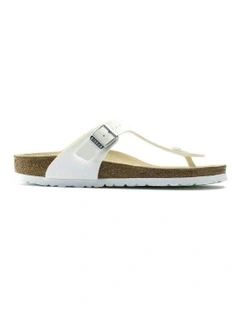 Gizeh Birko-Flor Regular Sandals in White