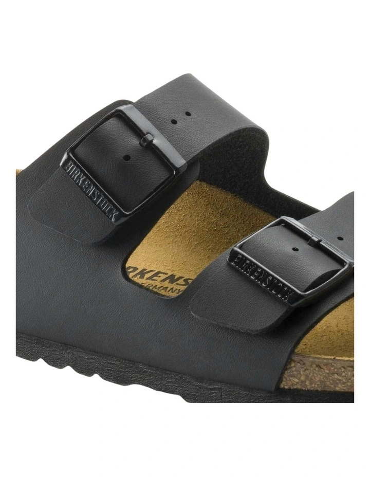 Womens Arizona BirkoFlor Slip On Sandals in Black image 5