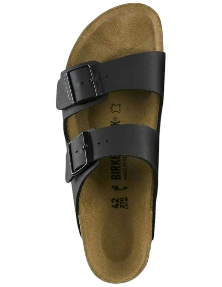 Womens Arizona BirkoFlor Slip On Sandals in Black image 6