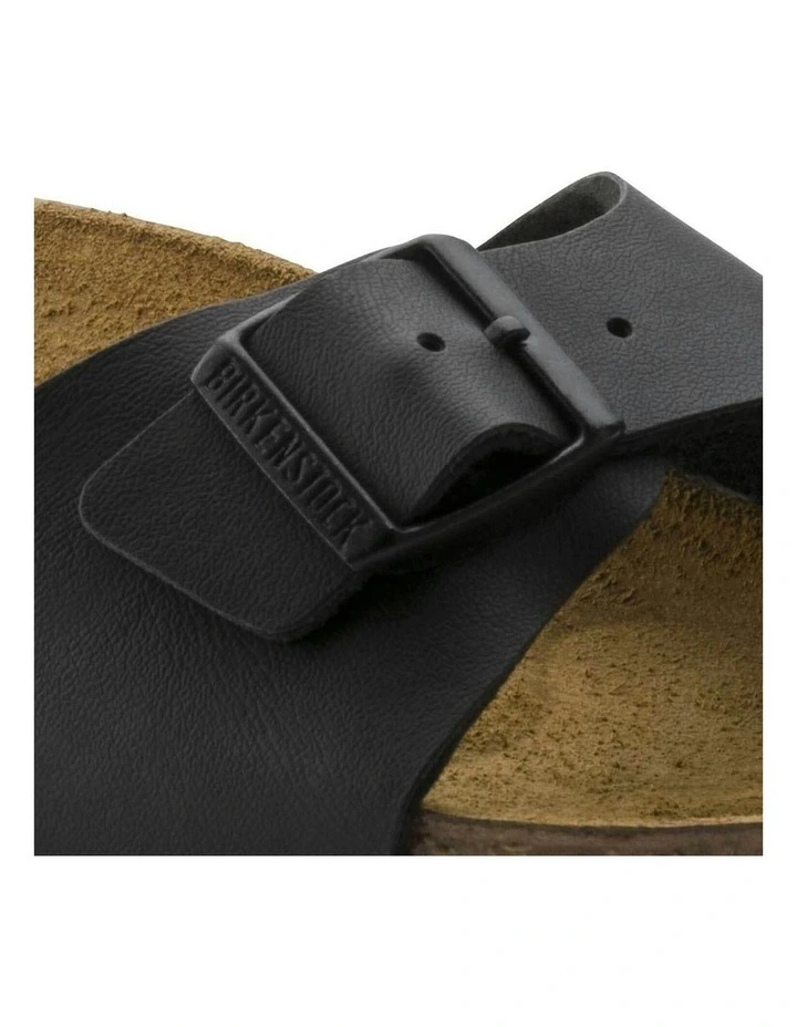 Madrid Birko Flor Sandals in Black image 4