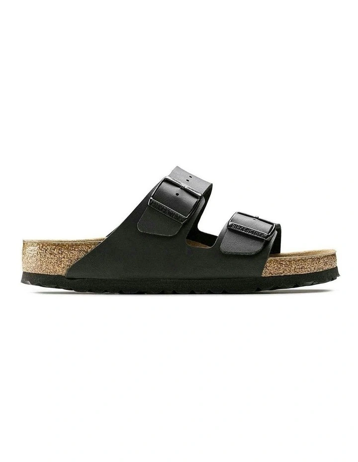 Arizona Birko-Flor Soft Footbed Sandals Regular in Black image 1