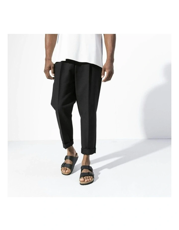 Arizona Birko-Flor Soft Footbed Sandals Regular in Black image 7