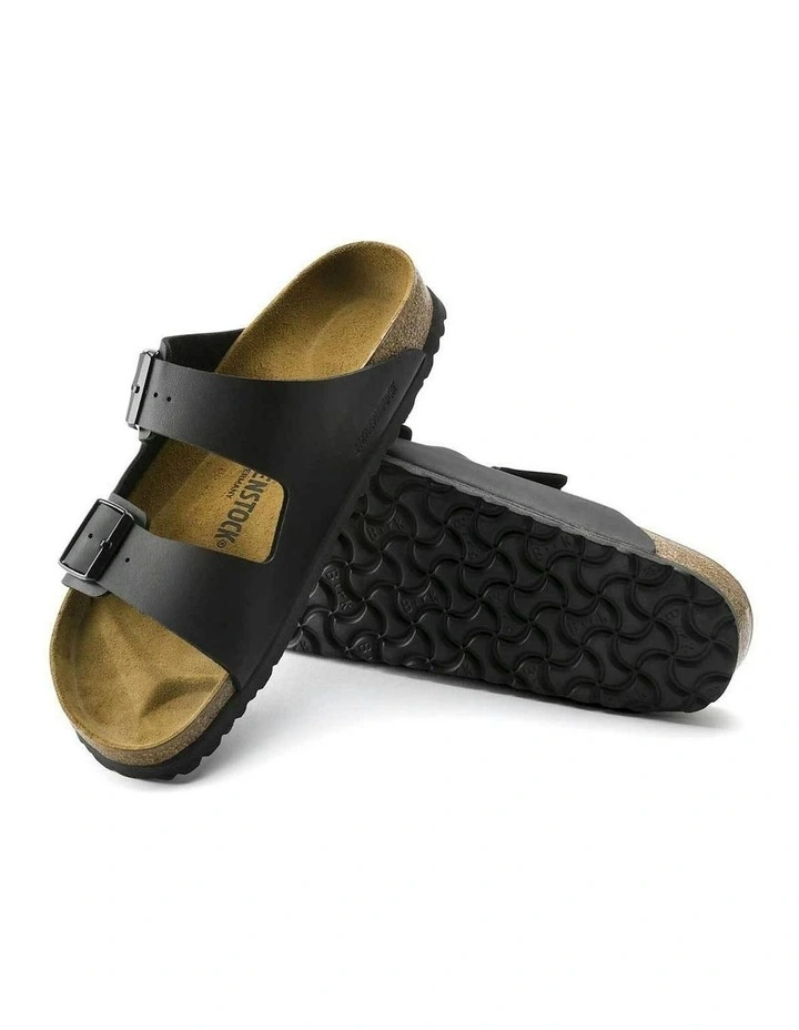 Arizona Birko Narrow Flor Sandals in Black image 5