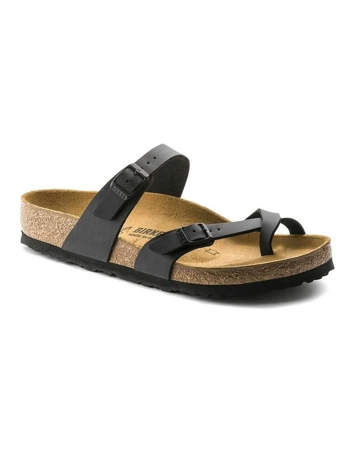 Mayari Birko-Flor Sandals Regular in Black image 3