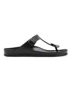 Mens  Gizeh Eva  Slip On Sandals in Black