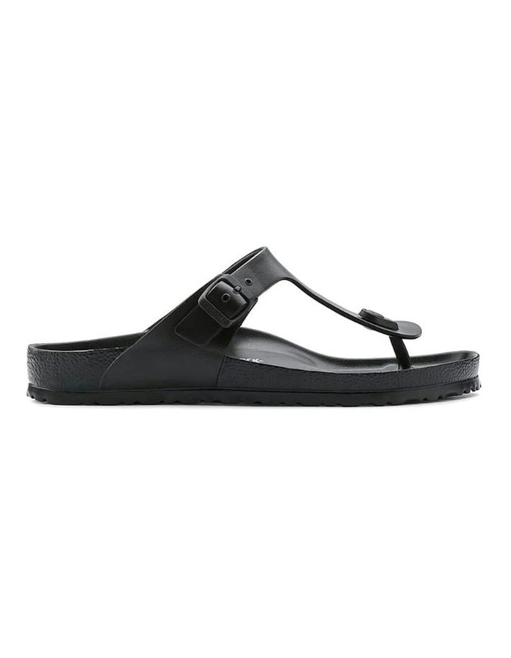 Mens  Gizeh Eva  Slip On Sandals in Black image 1
