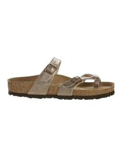 Regular Mayari Birko-Flor Sandals in Graceful Taupe