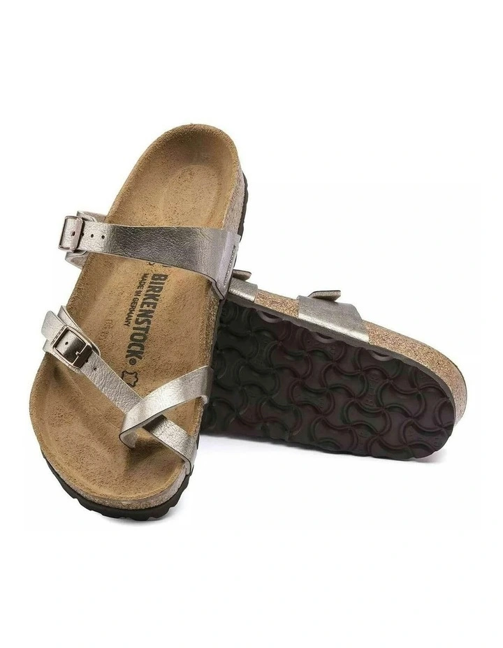 Regular Mayari Birko-Flor Sandals in Graceful Taupe image 5
