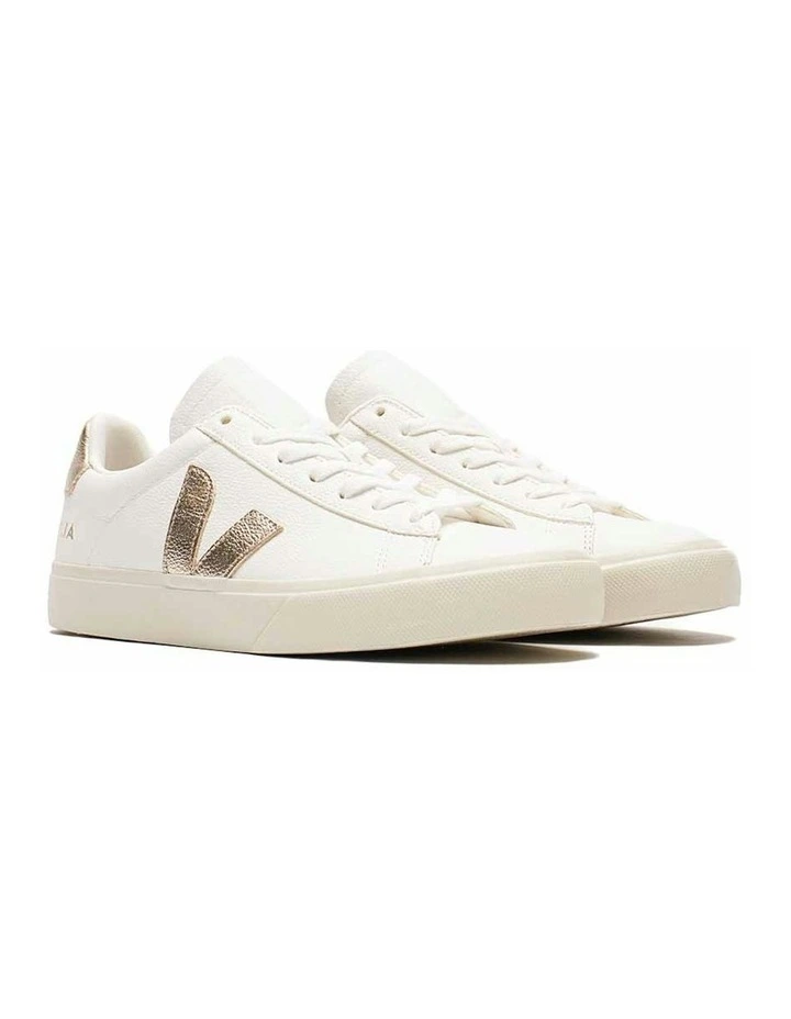 Campo Chromefree Leather Extra Shoes in White/Platine image 2