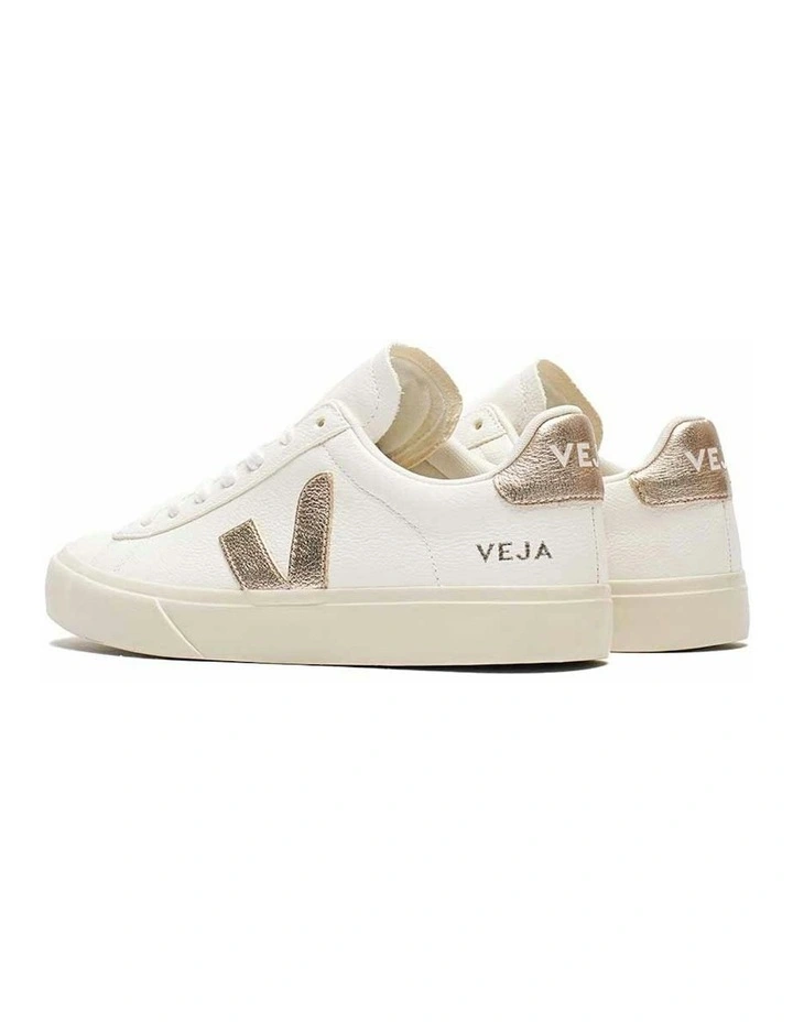 Campo Chromefree Leather Extra Shoes in White/Platine image 3