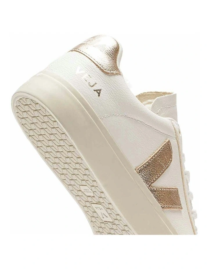 Campo Chromefree Leather Extra Shoes in White/Platine image 4