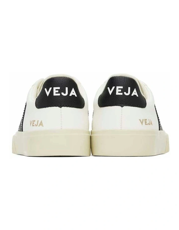 Campo Chromefree Leather Extra Shoes in White/Black image 4