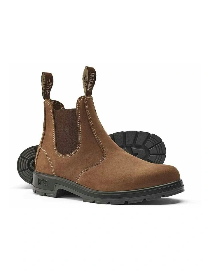 K9 Elastic Sided Boots in Vintage Brown image 2