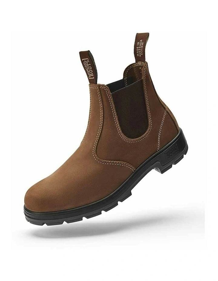 K9 Elastic Sided Boots in Vintage Brown image 4