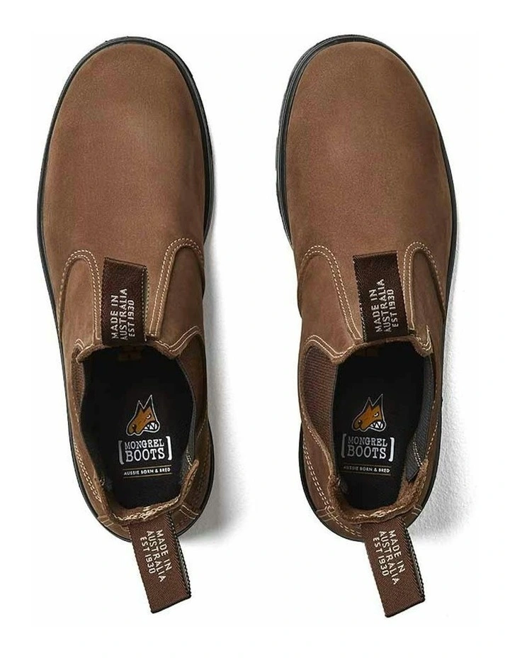 K9 Elastic Sided Boots in Vintage Brown image 5