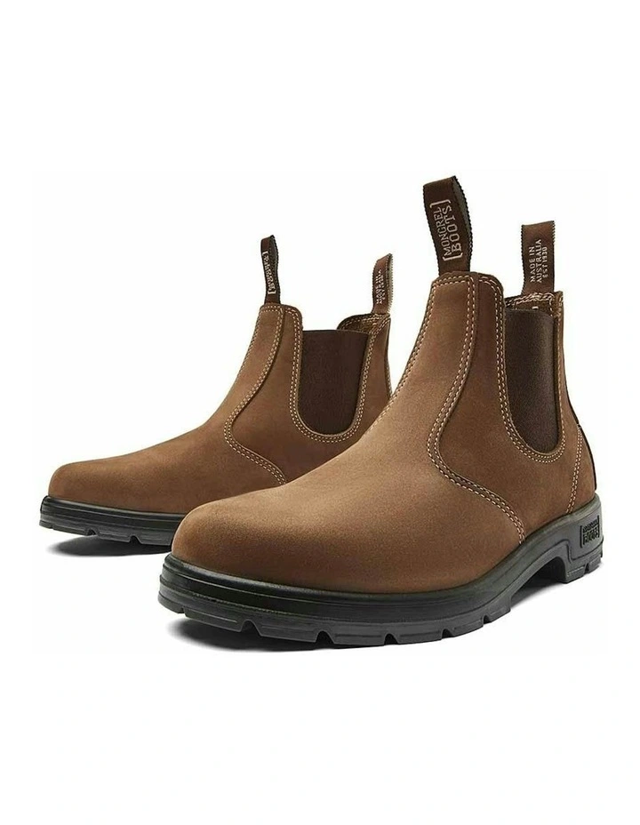 K9 Elastic Sided Boots in Vintage Brown image 6