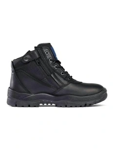 Zipsider Safety Steel Toe 261020 Work Boots in Black