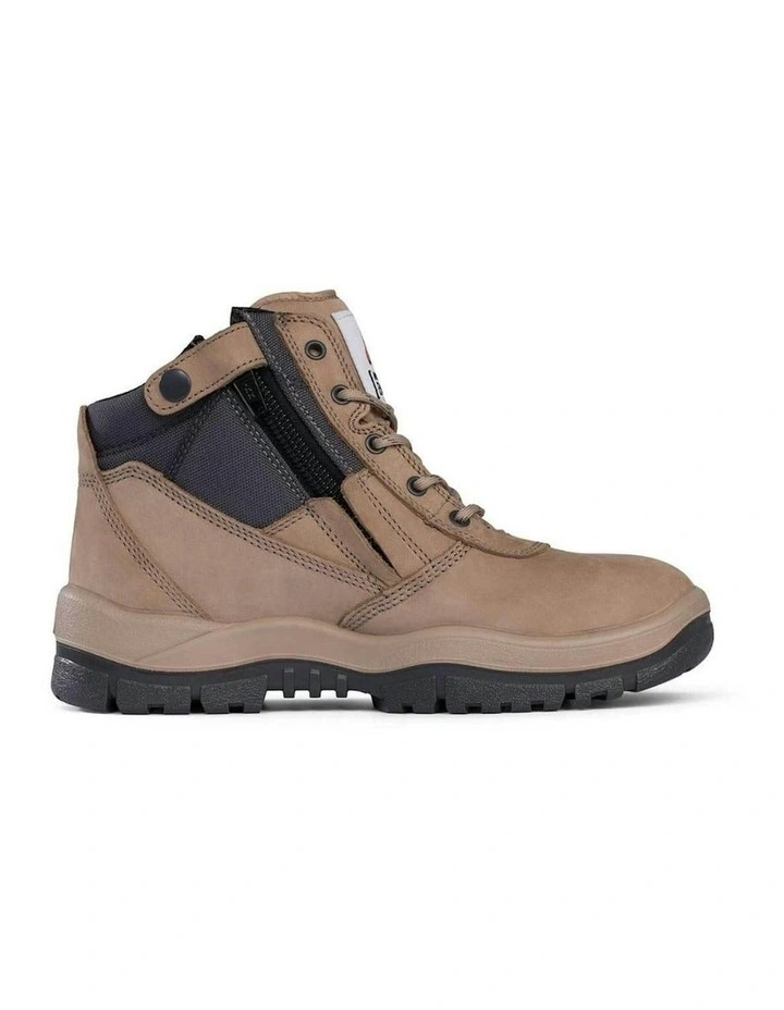 Zipsider Safety Steel Toe 261060 Work Boots in Stone image 1