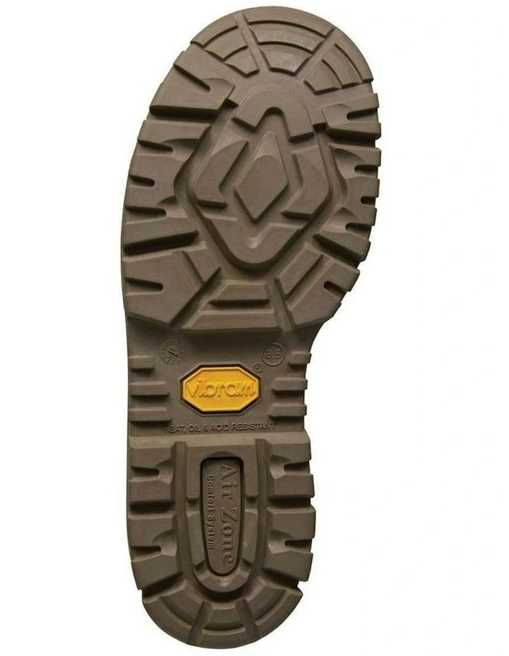 High Leg Zipsider Scuff Cap 561050 Work Boots in Wheat image 4