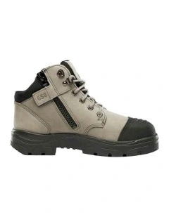 Parkes Zip Scuff Cap 312658 Work Boots in Slate