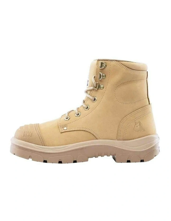 Argyle Zip Scuff Cap 312652 Work Boots in Sand image 3