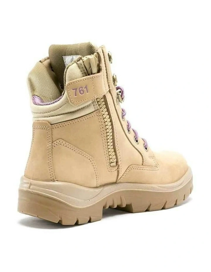 Southern Cross Zip 522761 Work Boots in Sand image 4