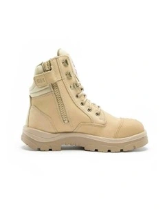 Southern Cross Zip Work Boots 312661 in Sand