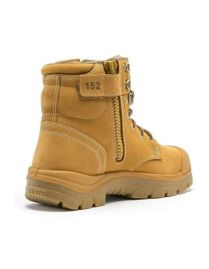 Argyle Zip Bump Cap Work Boots 332152 in Wheat image 4