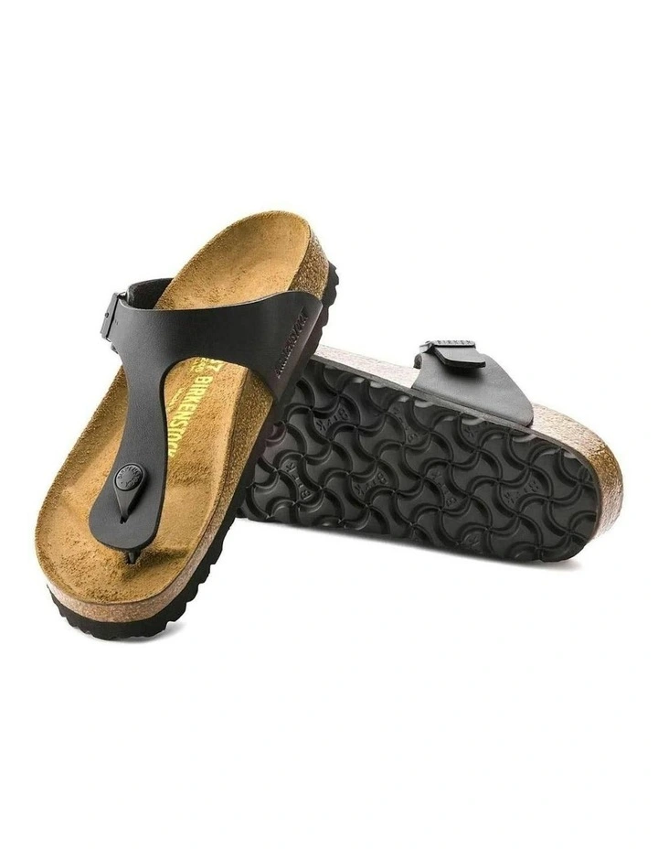 Gizeh Birko-Flor Regular Sandals in Black image 4