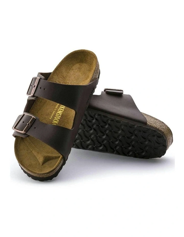 Arizona Birko-Flor Sandals Narrow in Dark Brown image 5