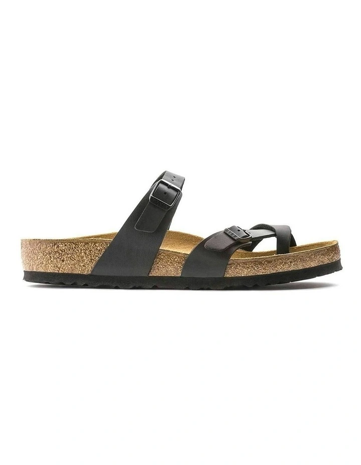 Mayari Birko-Flor Sandals Narrow in Black image 1