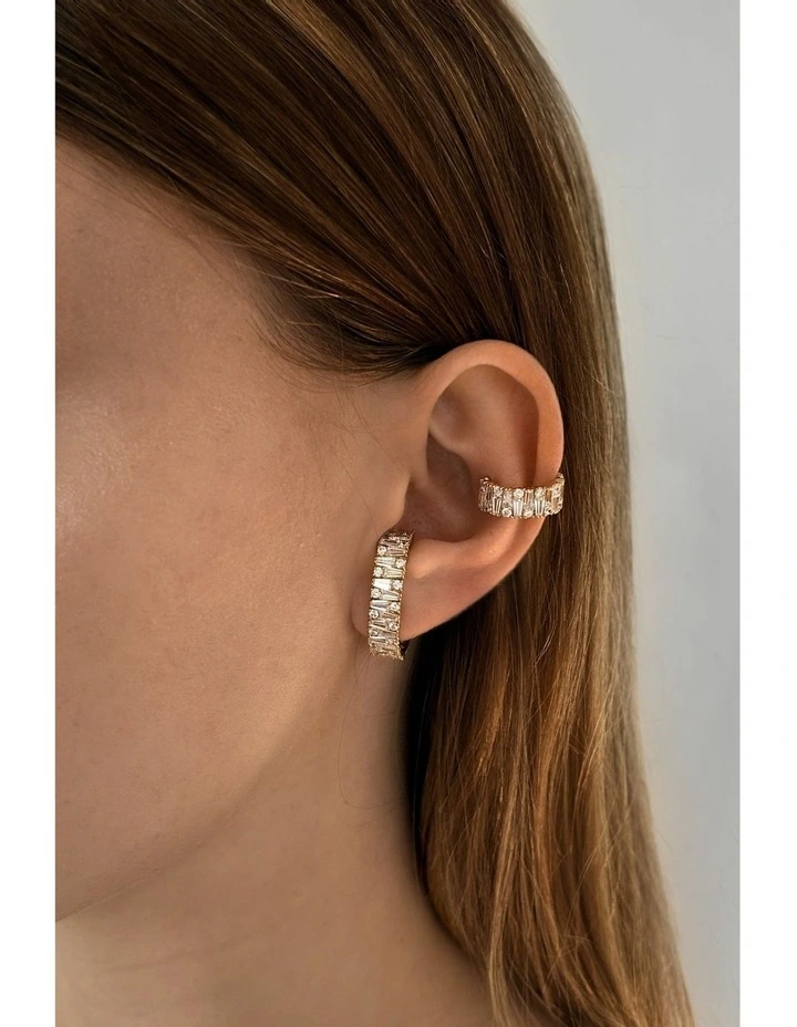 Culture Earrings With Diamonds in Gold image 2