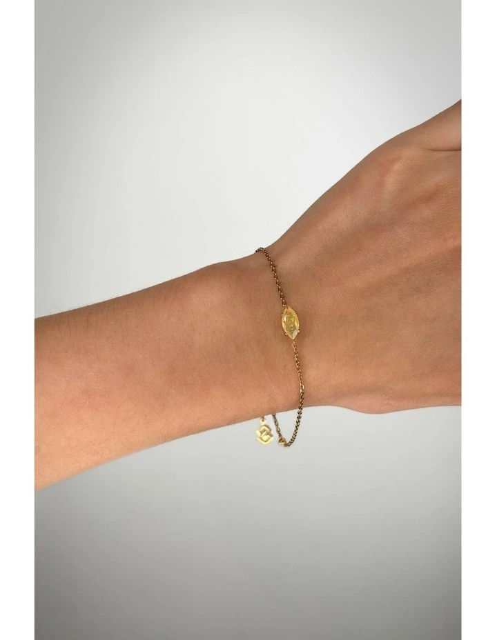 Natural Fine Bracelet With Opal & With Diamond in Gold image 2