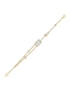 Polarity Bracelet with Diamonds in Gold