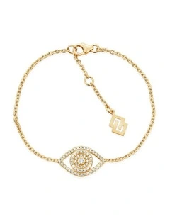 Protection Bracelet with Diamonds in Gold