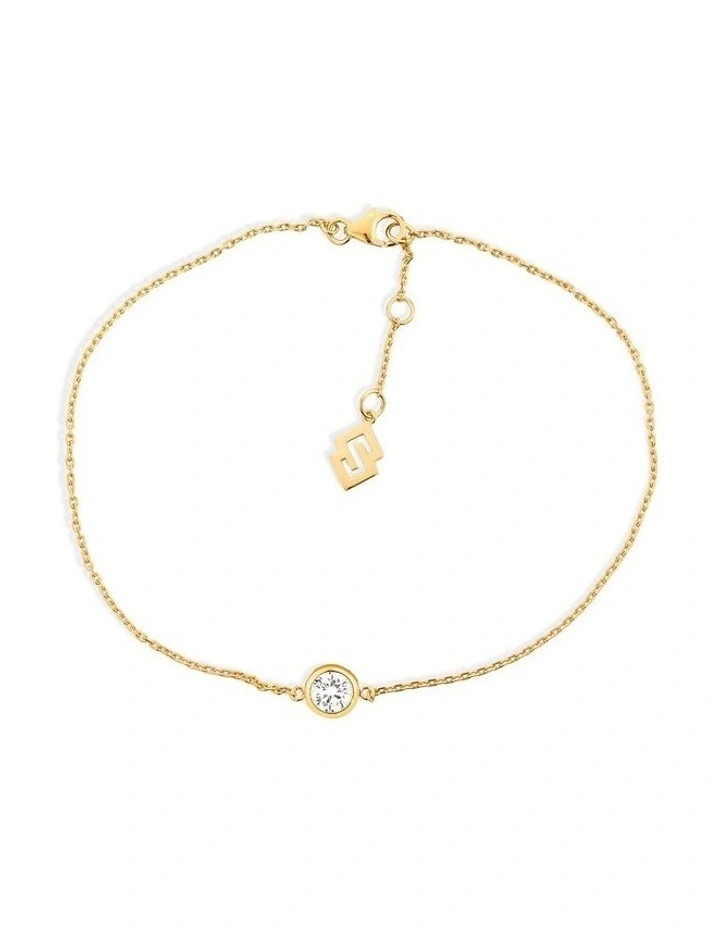 Minx Bracelet with Diamond in Gold image 1