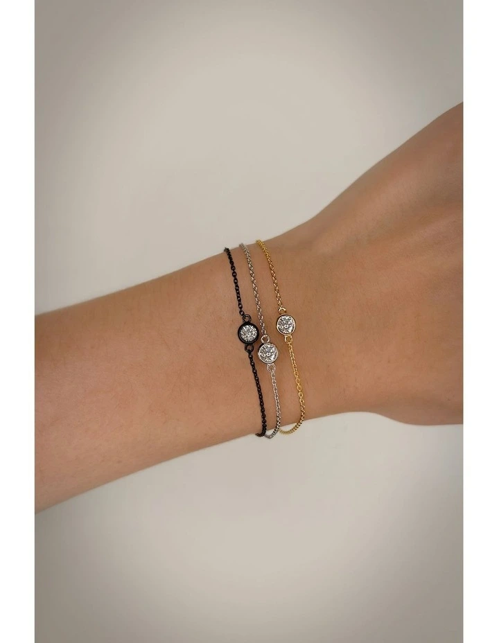Minx Bracelet with Diamonds in Black Rhodium image 2