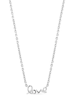 Love Necklace in Silver