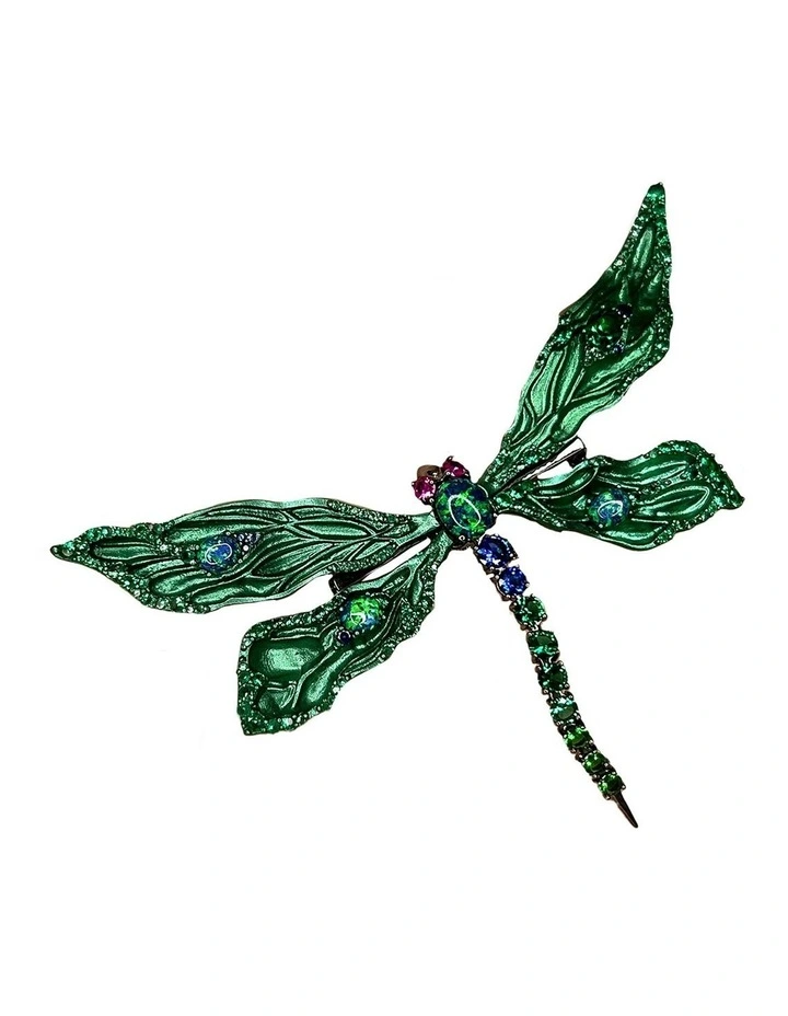 Dragonfly Choker in Black image 1