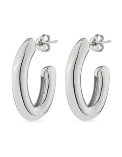 XSolid Grande Earrings in Silver