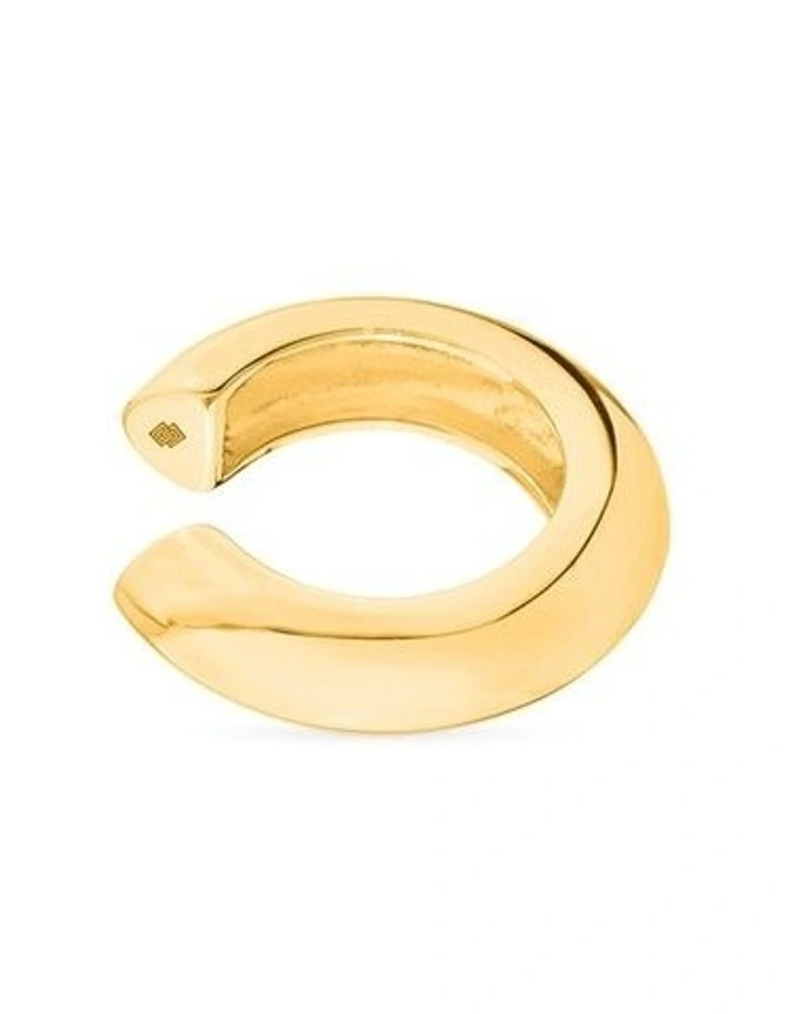 XSolid Ear Cuff in Gold image 4