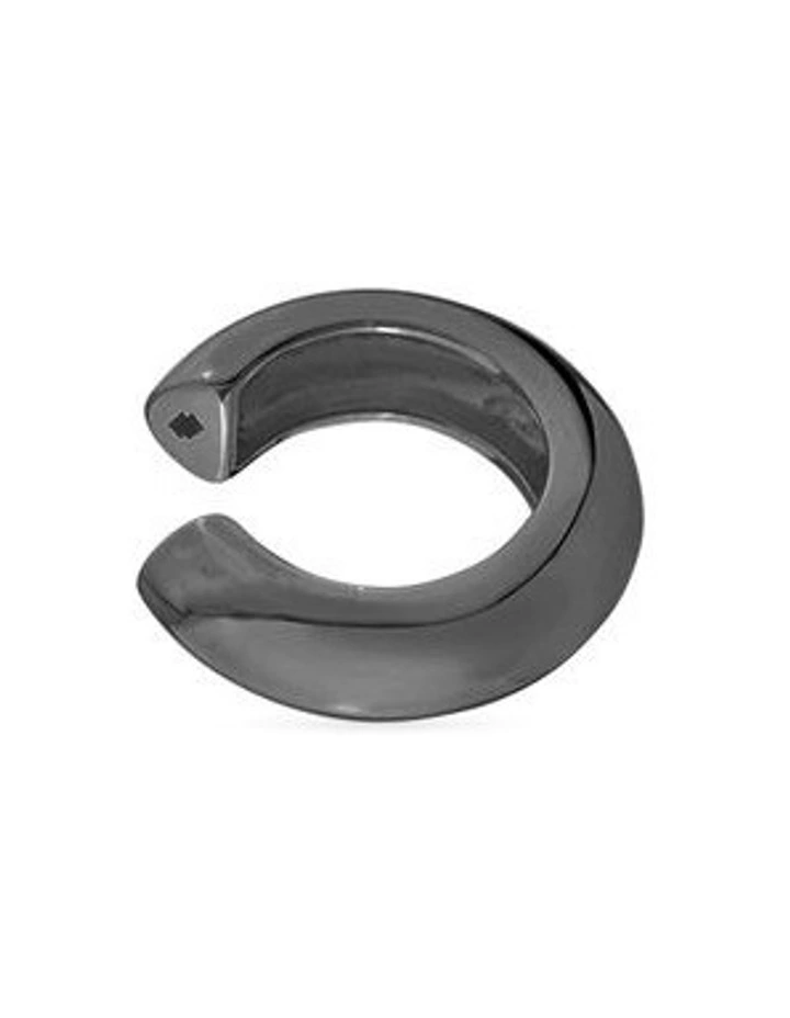 XSolid Ear Cuff in Black Rhodium image 1