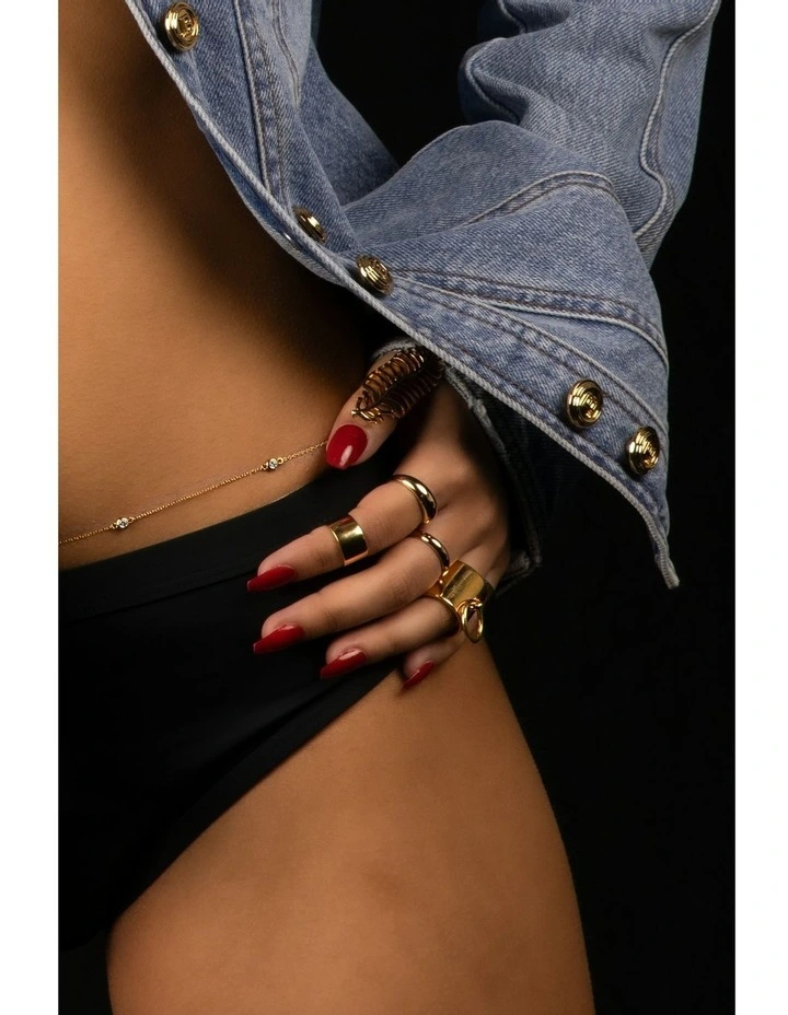 XSculpt Grande Ring in Gold image 4