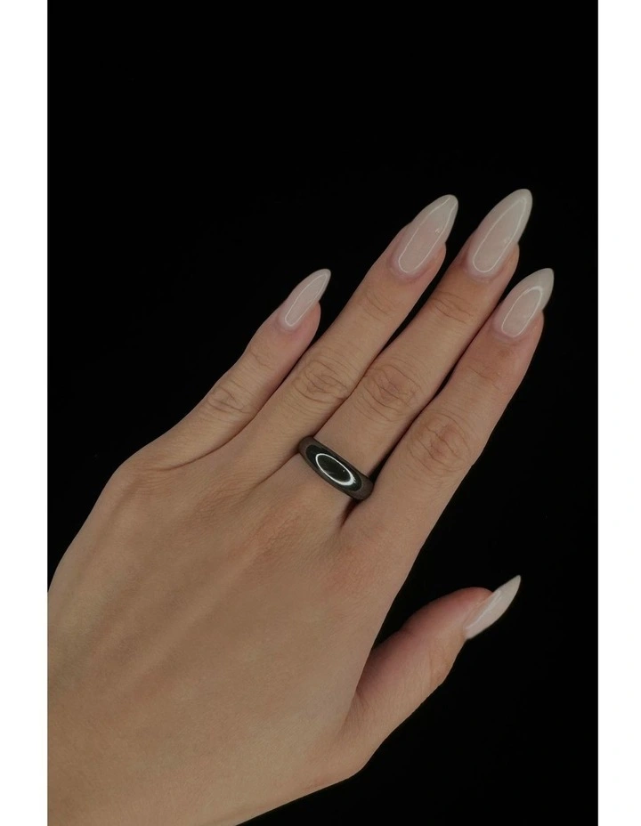 XSculpt Grande Ring in Black Rhodium image 2