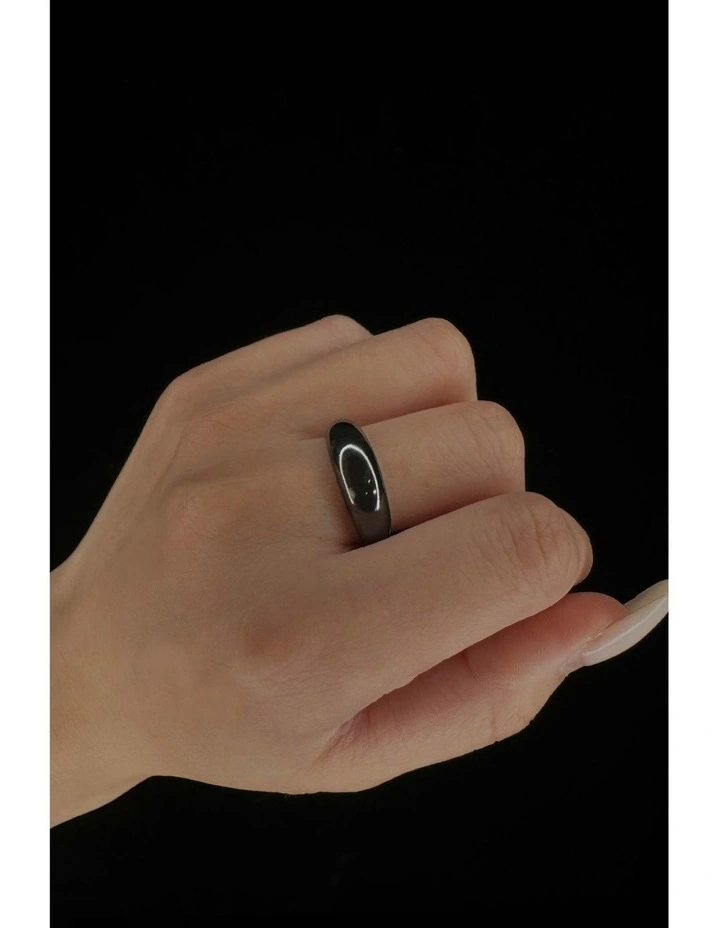 XSculpt Grande Ring in Black Rhodium image 3