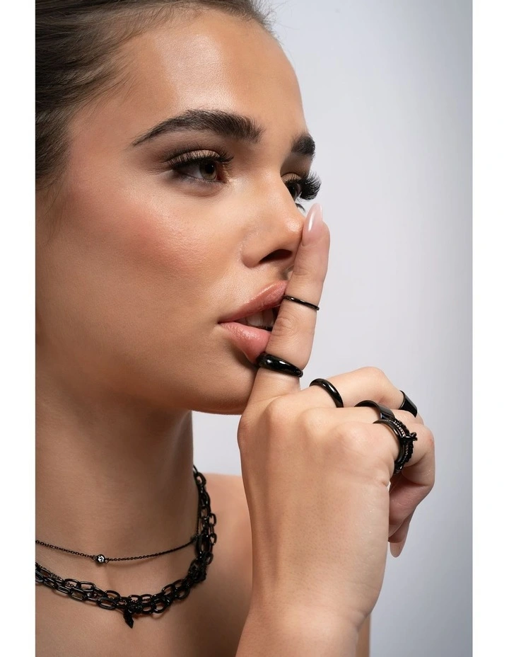 XSculpt Grande Ring in Black Rhodium image 4