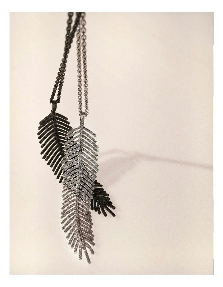 Freedom Necklace in Black image 3