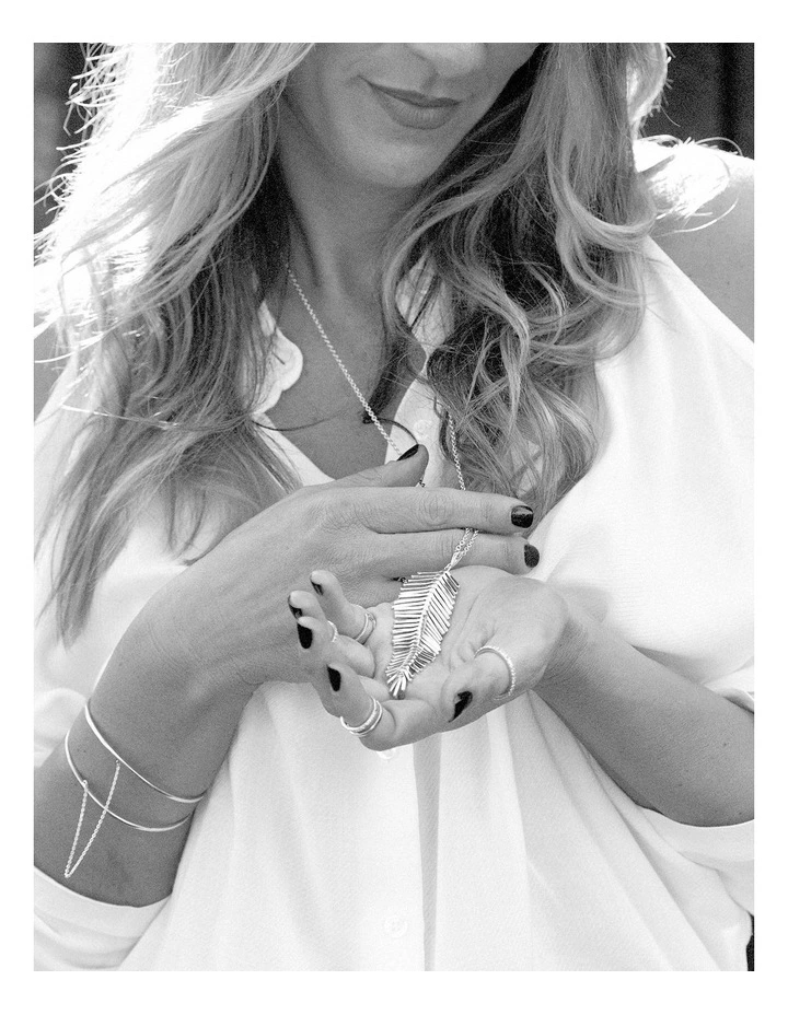 Freedom Necklace in Black image 2