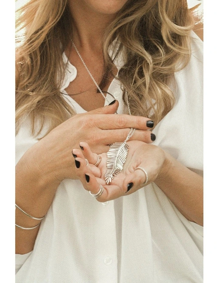 Freedom Necklace in Silver image 2